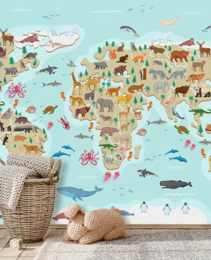 animal cartoon wallpaper