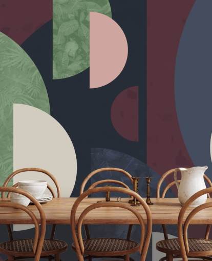 papier peint formes sombres