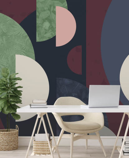 papel tapiz de formas oscuras