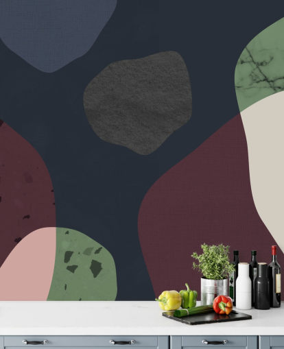 papel tapiz de forma oscura