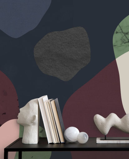 papier peint de forme sombre