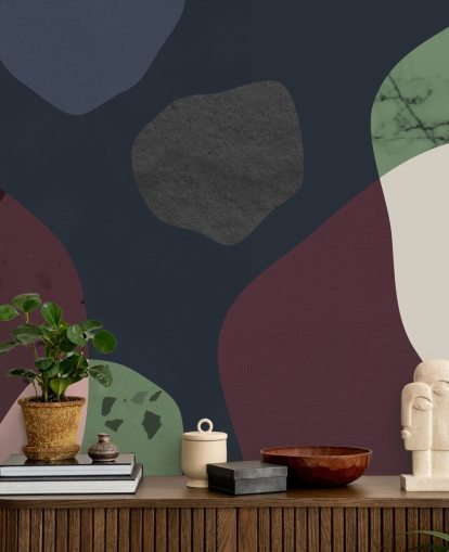 papel tapiz de forma oscura