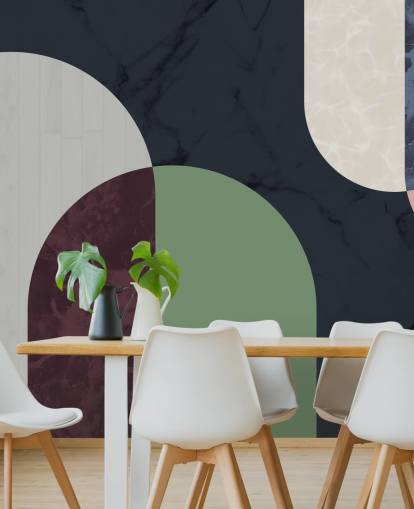 dark bauhaus style shapes wallpaper dark bauhaus style shapes wallpaper