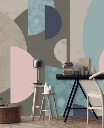 pastel pink and blue shapes wallpaper pastel pink and blue shapes wallpaper