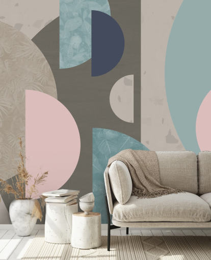 pastel pink and blue shapes wallpaper pastel pink and blue shapes wallpaper