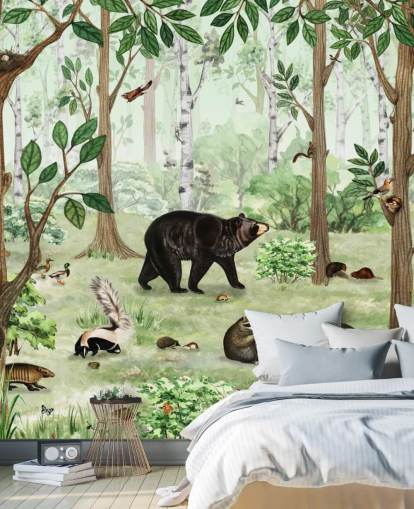 fondo de pantalla de animales del bosque en un bosque fondo de pantalla de animales del bosque en un bosque