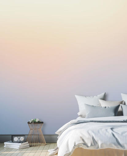 blue and yellow ombre wallpaper mural called Dusk Ombre blue and yellow ombre wallpaper mural called Dusk Ombre