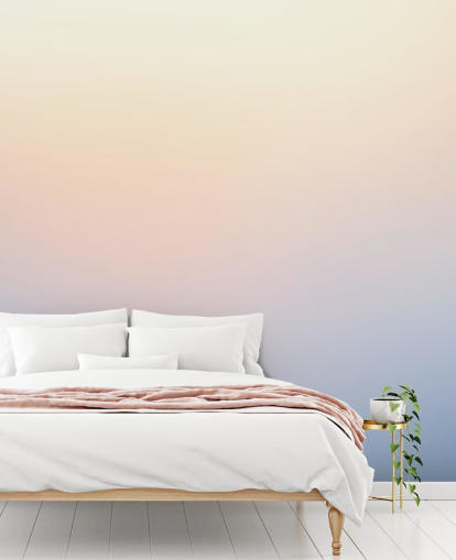 sininen ja keltainen ombre-taustakuvamaalaus nimeltään Dusk Ombre sininen ja keltainen ombre-taustakuvamaalaus nimeltään Dusk Ombre