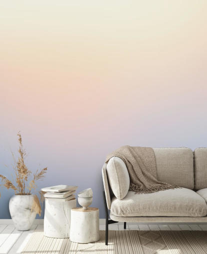 blue and yellow ombre wallpaper mural called Dusk Ombre blue and yellow ombre wallpaper mural called Dusk Ombre