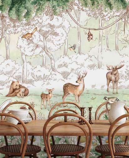 fondo de pantalla de animales lindos en el bosque fondo de pantalla de animales lindos en el bosque