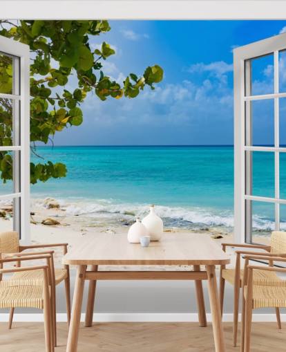 fondo de pantalla de ventana abierta