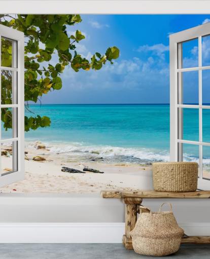 fondo de pantalla de ventana abierta