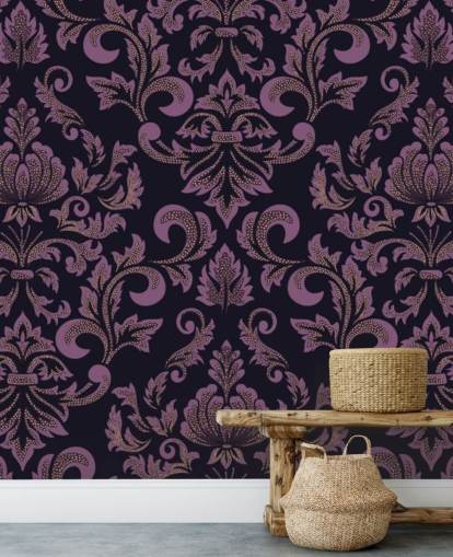purple and black damask wallpaper purple and black damask wallpaper