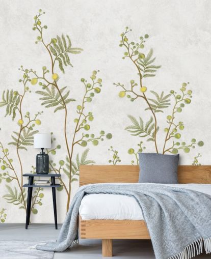 green and yellow chinoisiere branches wallpaper green and yellow chinoisiere branches wallpaper