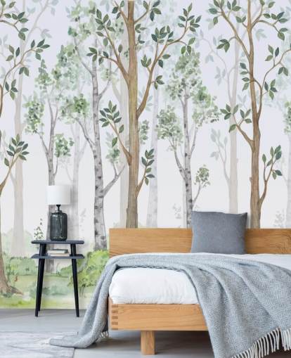 Fondos de painted trees