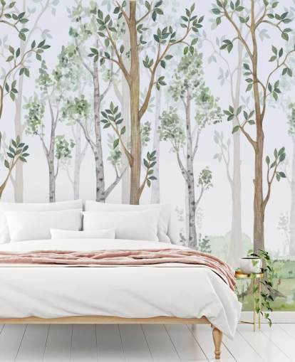 Fondos de painted trees