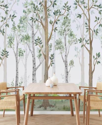 Fondos de painted trees