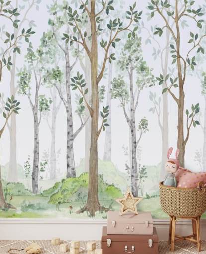 painted trees wallpaper painted trees wallpaper