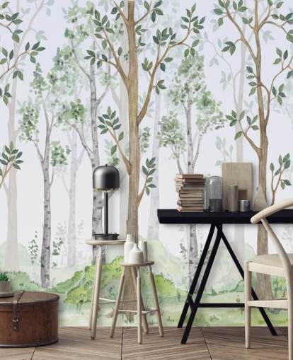 Fondos de painted trees