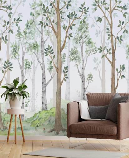 Fondos de painted trees