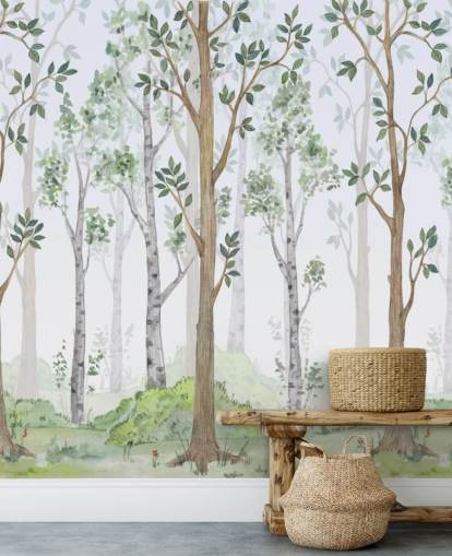 Fondos de painted trees