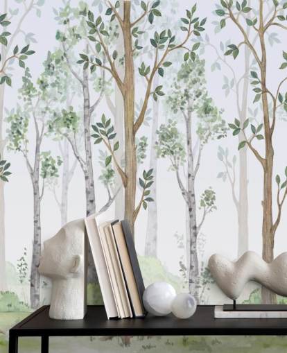 árvores pintadas wallpaper árvores pintadas wallpaper