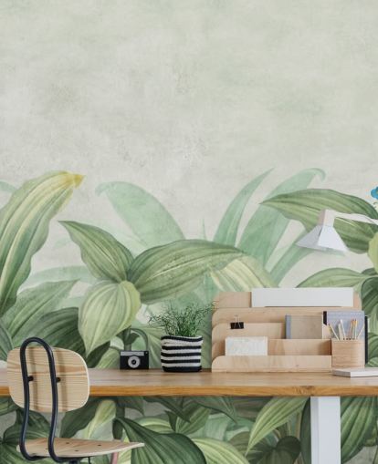 fresh green leaf wallpaper