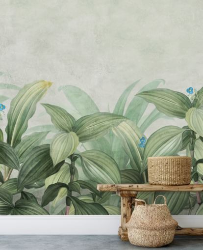 fresh green leaf wallpaper