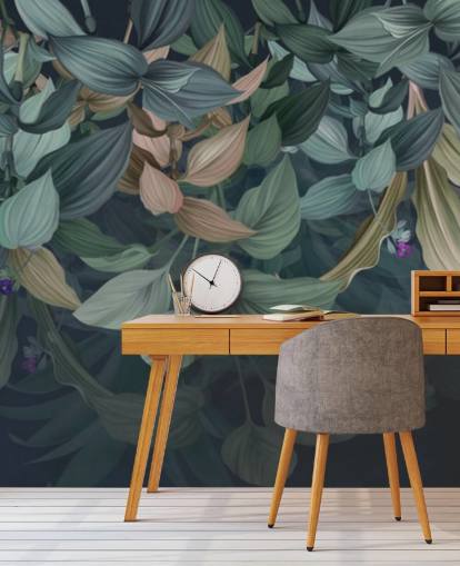 dark leafy wallpaper dark leafy wallpaper