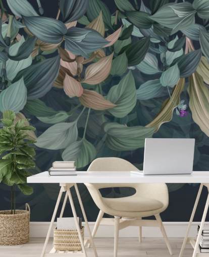 dark leafy wallpaper dark leafy wallpaper