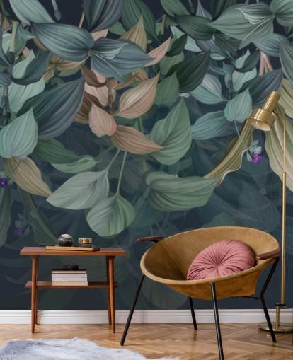 dark leafy wallpaper dark leafy wallpaper