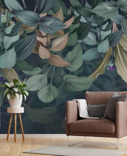 dark leafy wallpaper dark leafy wallpaper