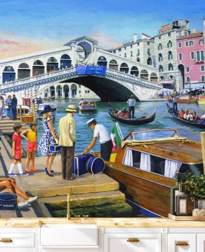 papel de parede ponte e gôndolas veneza papel de parede ponte e gôndolas veneza