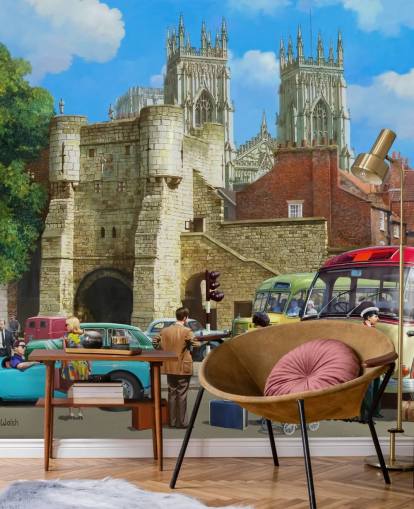 York in der Vergangenheit Tapete