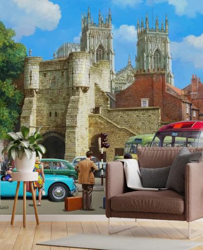 york i fortiden tapet