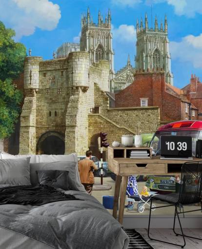 york i fortiden tapet