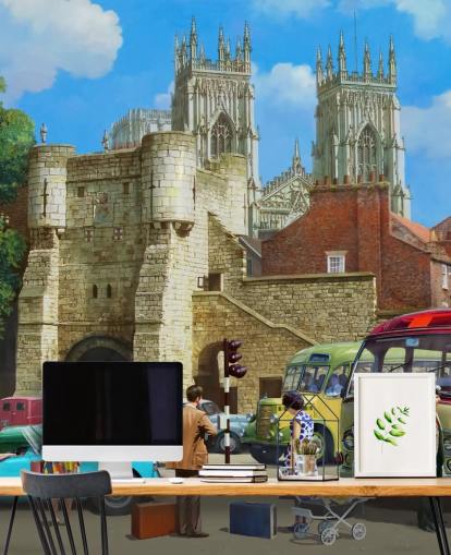 fondos de escritorio de york in the past