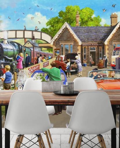 perheet ulos rautatie tapetti