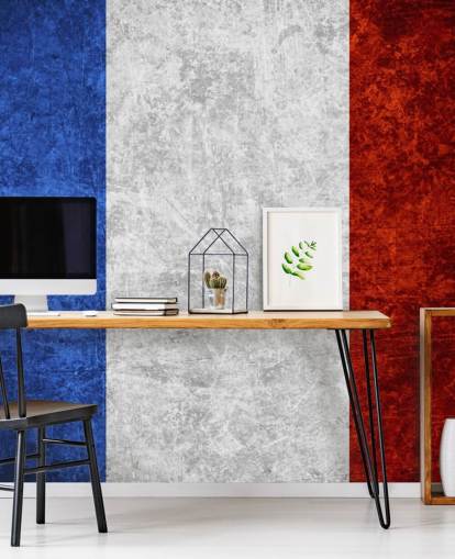 rustieke franse vlag behang rustieke franse vlag behang