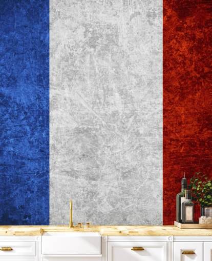 papier peint drapeau français rustique papier peint drapeau français rustique