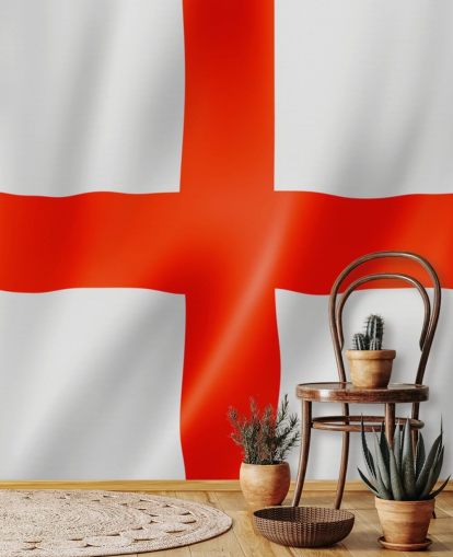 Faux England Flagge Tapete