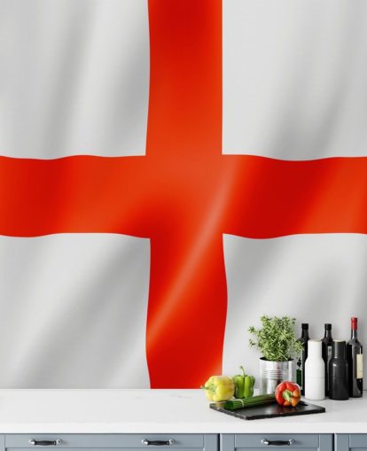 Faux England Flagge Tapete