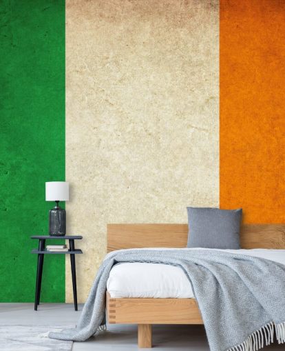 rustik irsk flag tapet