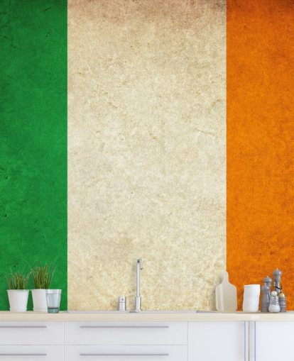 papier peint drapeau irlandais rustique papier peint drapeau irlandais rustique