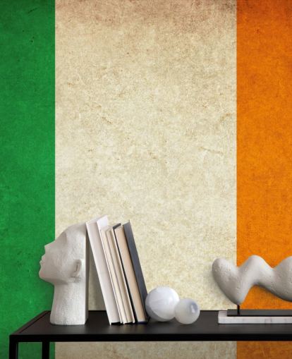 carta da parati con bandiera irlandese carta da parati con bandiera irlandese