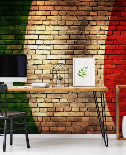 italy brick flag wallpaper