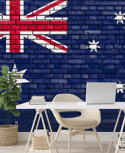 brick effect australia wallpaper