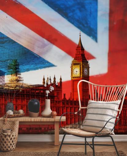 fond d'écran de l'union jack chambres du parlement