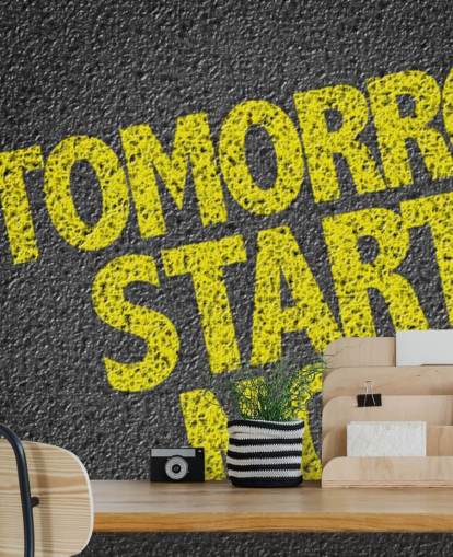 efeito de estrada citações ginásio papel de parede