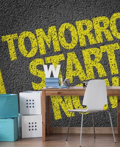 vägeffekt gym citat tapet